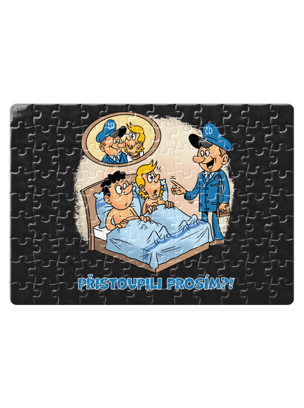 Přistoupili puzzle White
