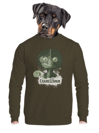 unisex mikina bez kapuce