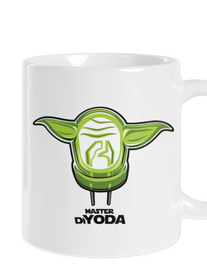 Mistr DiYoda klasický hrnek White