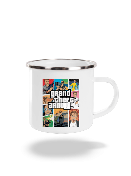 Grand Theft Arnold plecháček White