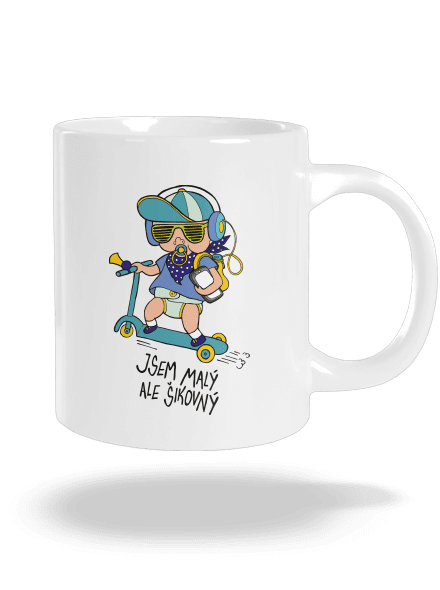 Jsem malý, ale šikovný velký hrnek White