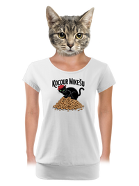 dámské tričko s lemem