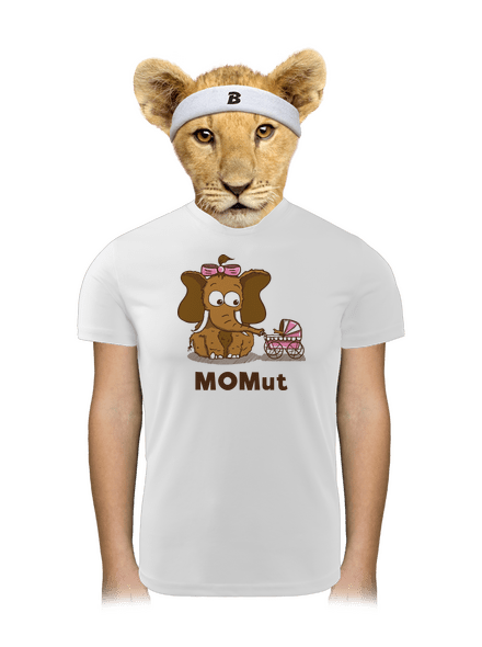 Momut dětské sportovní tričko White