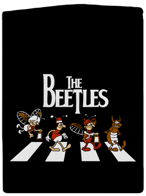 Beatles dámská mikina na zip Black