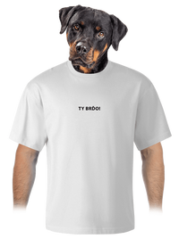 unisex tričko oversized