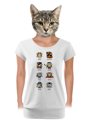 dámské tričko s lemem