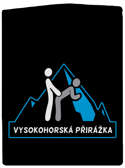 Vysokohorská přirážka dámská mikina na zip Black