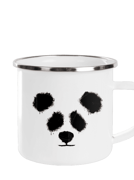 Panda plecháček White