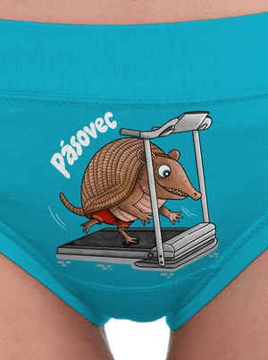 Pásovec dámské kalhotky Turquoise