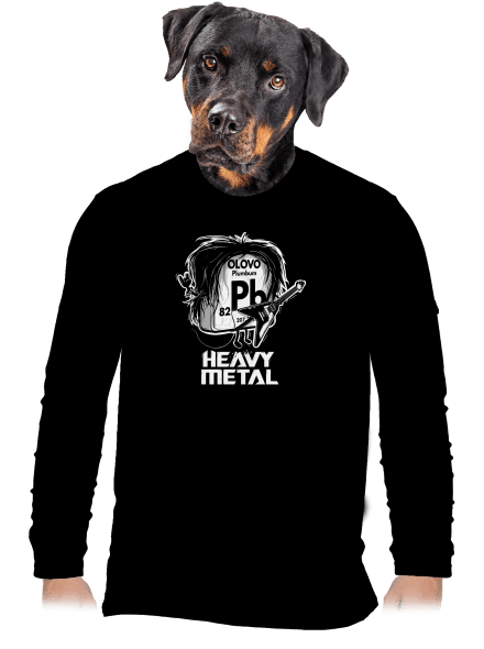 Heavy Metal pánské dlouhý rukáv Black