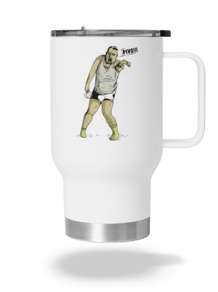 Beer zombie termohrnek White