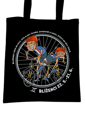 Cyklistický horoskop: Blíženci taška Black