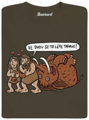 Ve dvou se to lépe táhne pánské dlouhý rukáv Urban Khaki