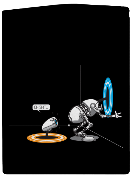 Portal dámská mikina na zip Black