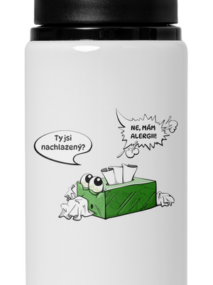 Mám alergii lahev na vodu White