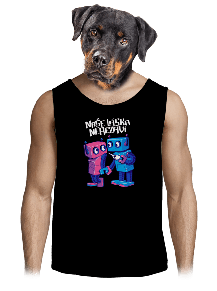 Roboti pánské tílko Black