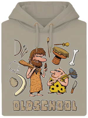 Oldschool unisex mikina premium Pastel Macchiato