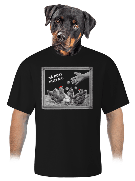 Ukrajina - Ná Puti Puti Ná unisex tričko oversized Black