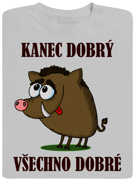 Kanec dobrý pánské tričko Pacific Grey