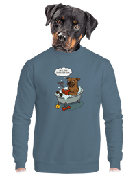 unisex mikina bez kapuce