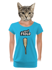 dámské tričko s lemem