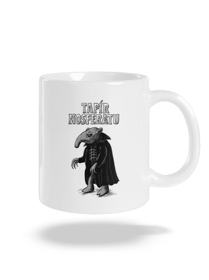 Tapír Nosferatu klasický hrnek White