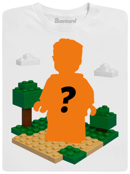 Lego postava z vlastní fotky dětské tričko White