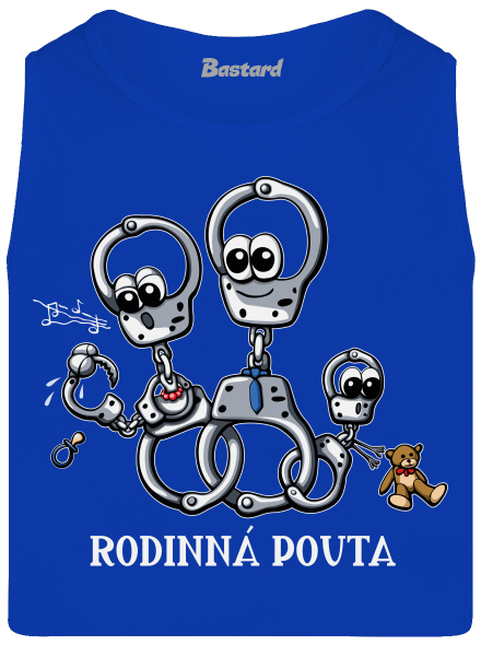 Rodinná pouta pánské tílko Royal Blue
