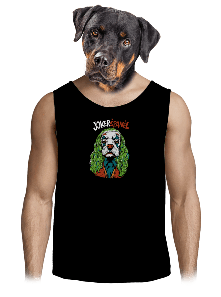 JokerŠpaněl pánské tílko Black