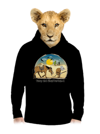 dětská mikina klokanka