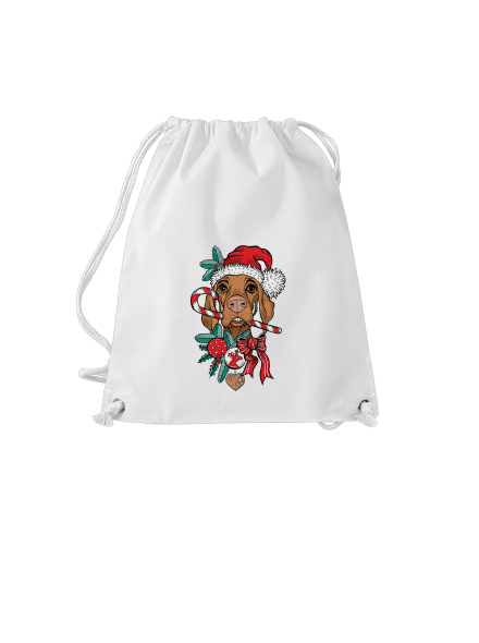 Vánoční vyžla vak White