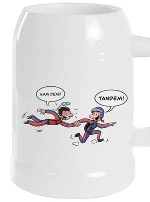 Tandem půllitr White