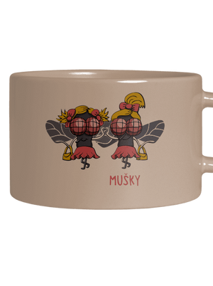 Nej kámušky hrnek makronka Brown Macaron