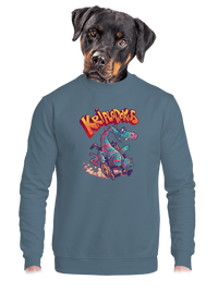 unisex mikina bez kapuce