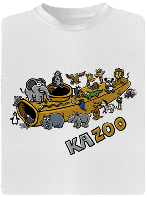 KaZoo dětské sportovní tričko White