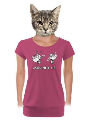 dámské tričko s lemem