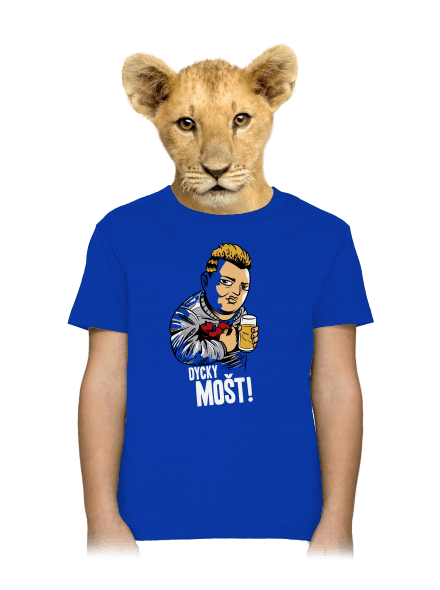 Dycky mošt dětské tričko Royal Blue