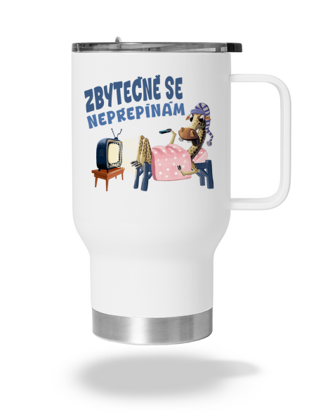 Zbytečně se nepřepínám termohrnek White