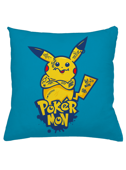 Pokérmon polštář Blue Turquoise