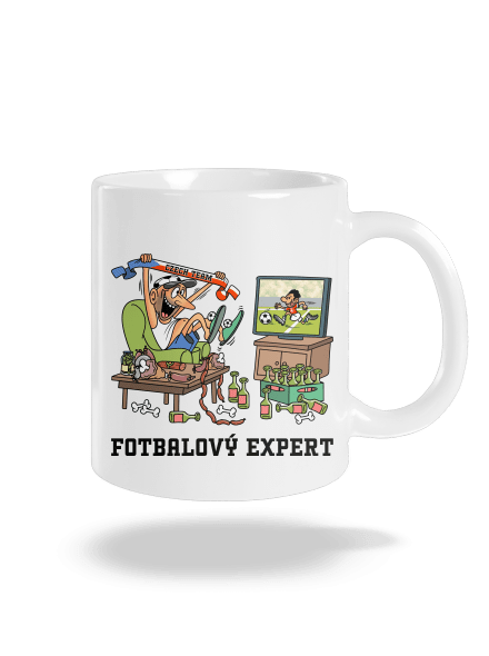 Fotbalový expert klasický hrnek White