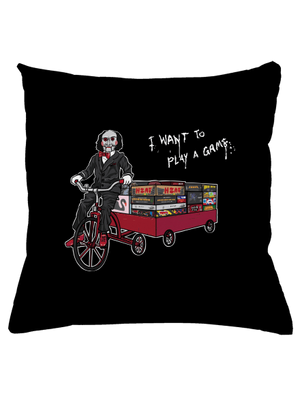 Chci si zahrát hru polštář Black