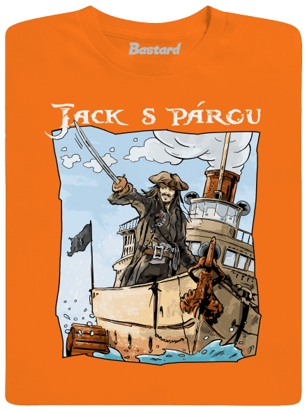 Jack s párou dětské tričko Orange