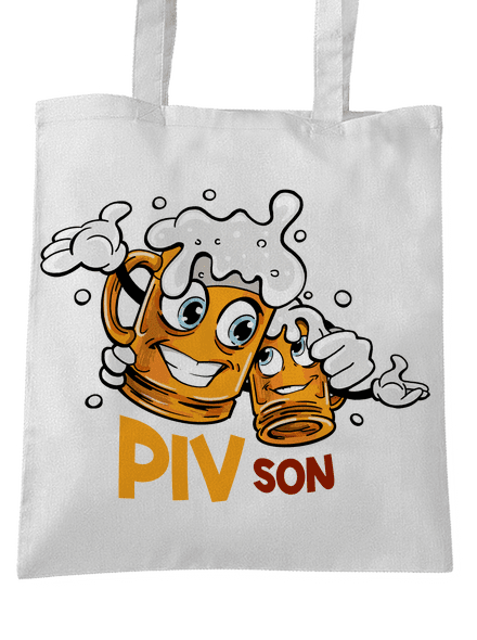 Pivson taška White