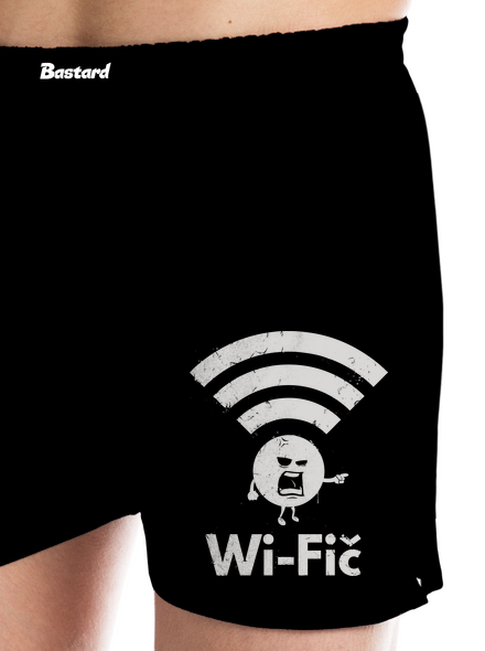 Wifič pánské trenky Black