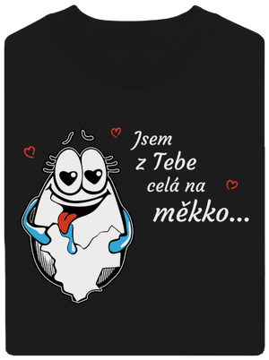 Vejce unisex mikina bez kapuce Black