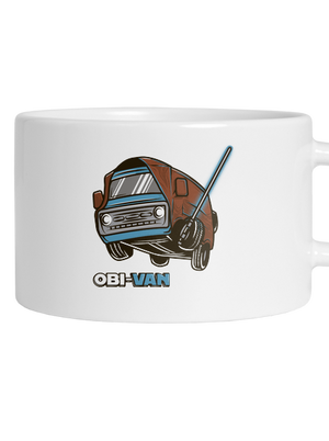 Obi-Van hrnek makronka White