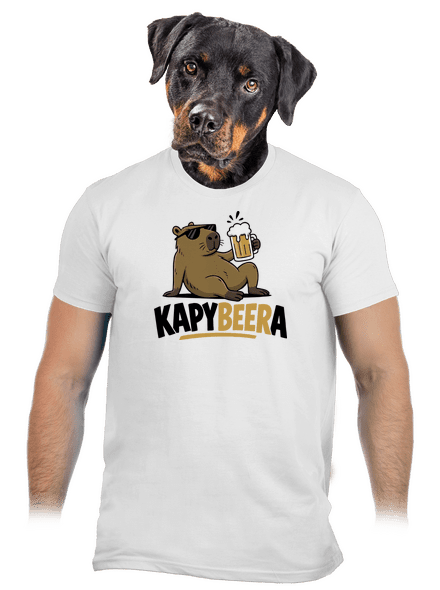 Kapybeera pánské tričko White
