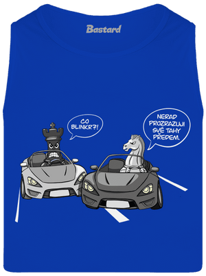 Co blinkr? pánské tílko Royal Blue