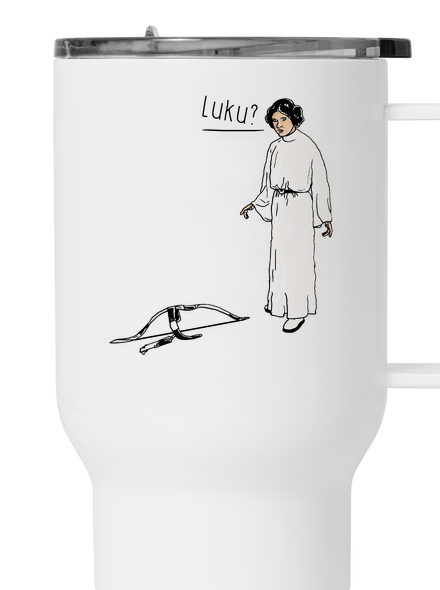 Luke a Leia termohrnek White