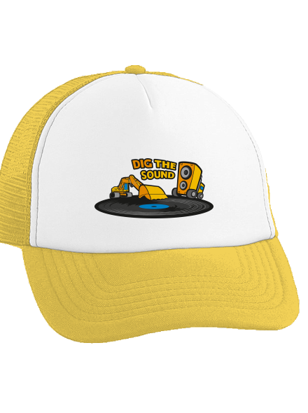 Dig the sound kšiltovka truckerka Sunflower cap